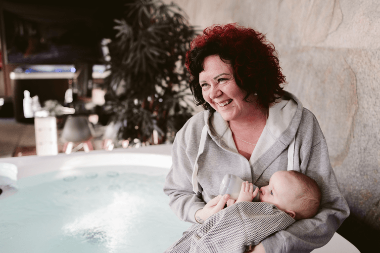 Customer experiences: An outdoor hot tub brings everyday excitement