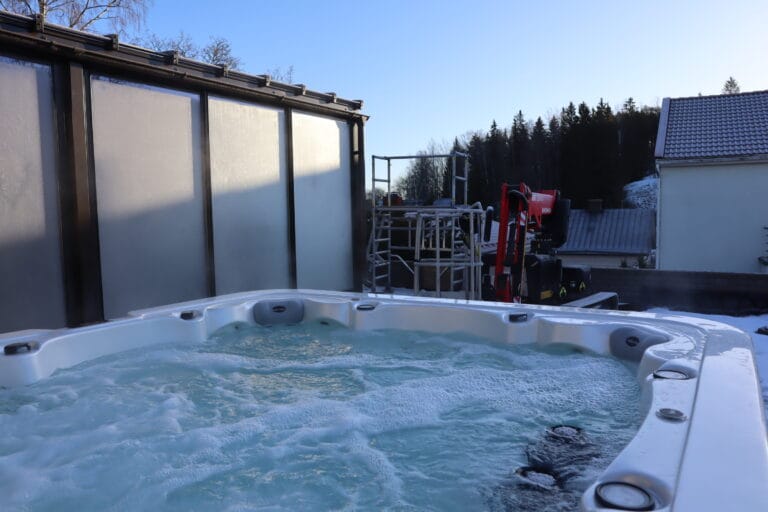 Installing an outdoor hot tub – easier than you think!